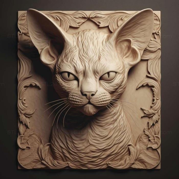 Devon Rex cat 3